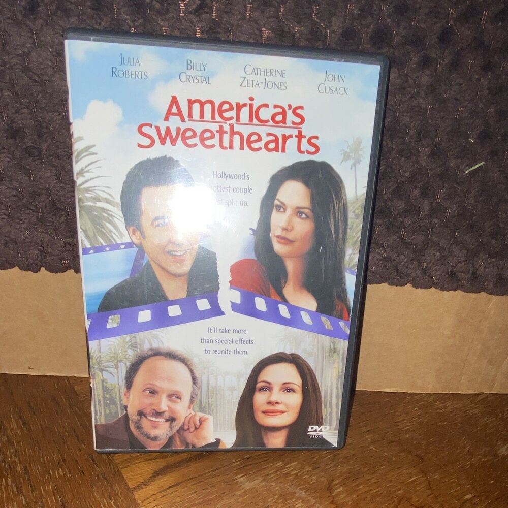 AMERICA'S SWEETHEARTS (2001) DVD ROBERTS CUSACK CRYSTAL ZETA-JONES
